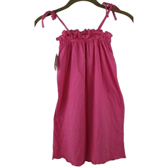 ORageous Girls Toddler Coverup Tunic Sundress (Size 6X) Azalea Pink - Picture 2 of 5